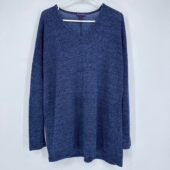 Long Tall Sally Sweater Womens Extra Small  Preppy Academic Career Office Blue - Picture 1 of 9